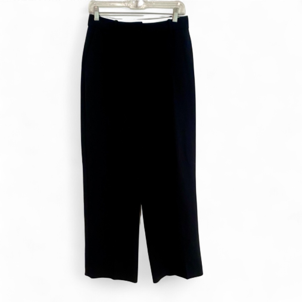 ARITZIA WILFRED EFFORTLESS HIGH WAISTED BLACK PANTS SIZE 4